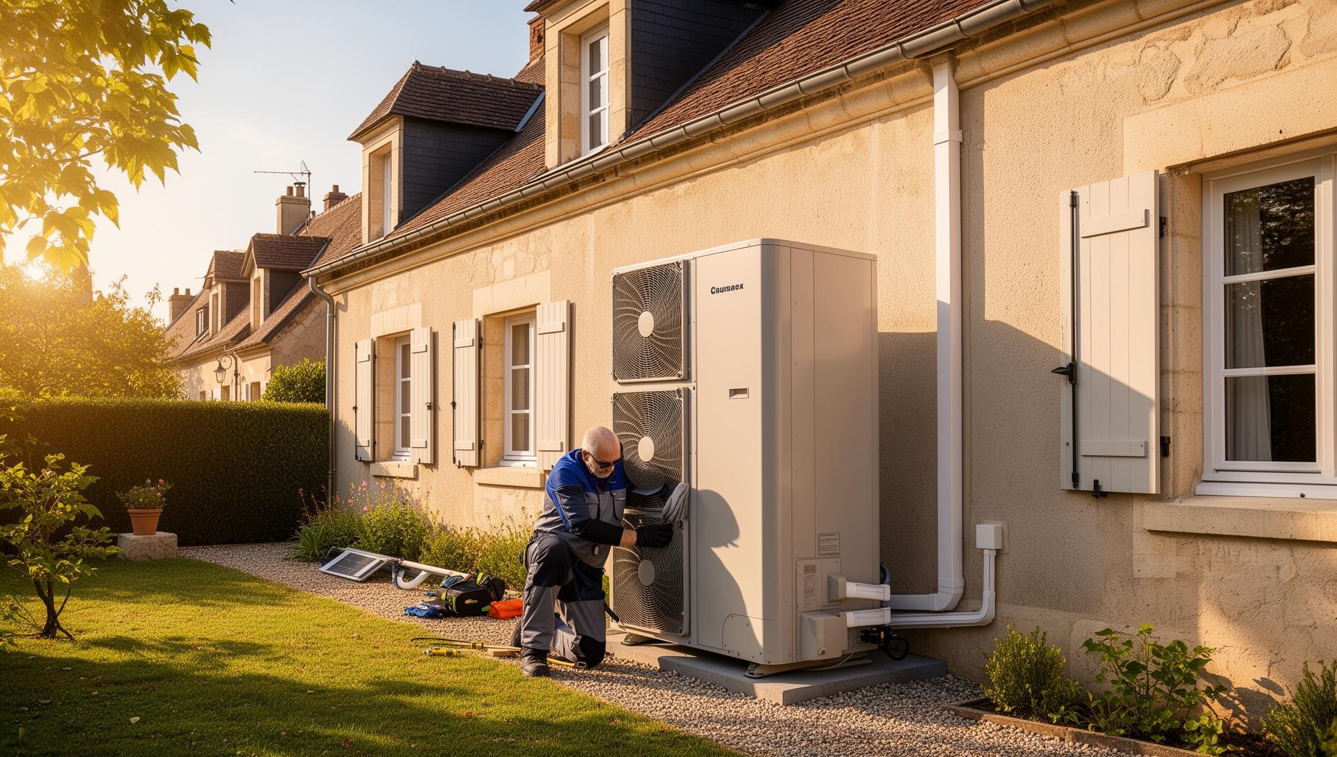 Installation pompe à chaleur air-eau